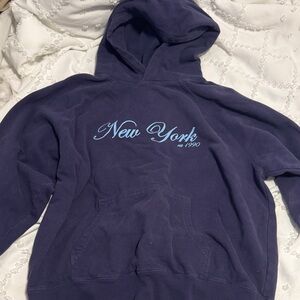 Women's Navy Hoodie